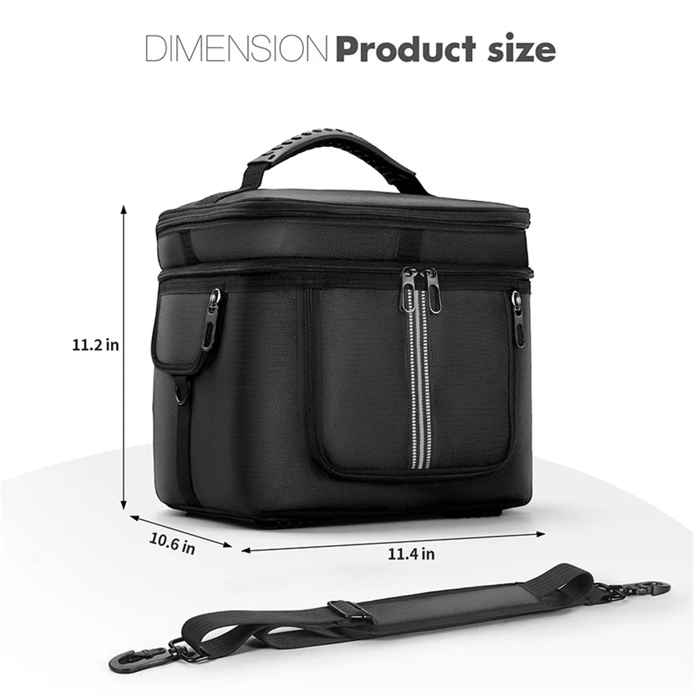 

Portable Power Station Bag for Ecoflow River 2 Pro/Ecoflow River 2 Max Waterproof Carrying Case Protective Case Multiple Pockets