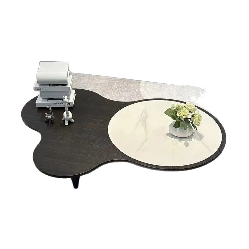 Italian minimalist, living room cloud coffee table, designer Nordic style coffee table, special-shaped small apartment