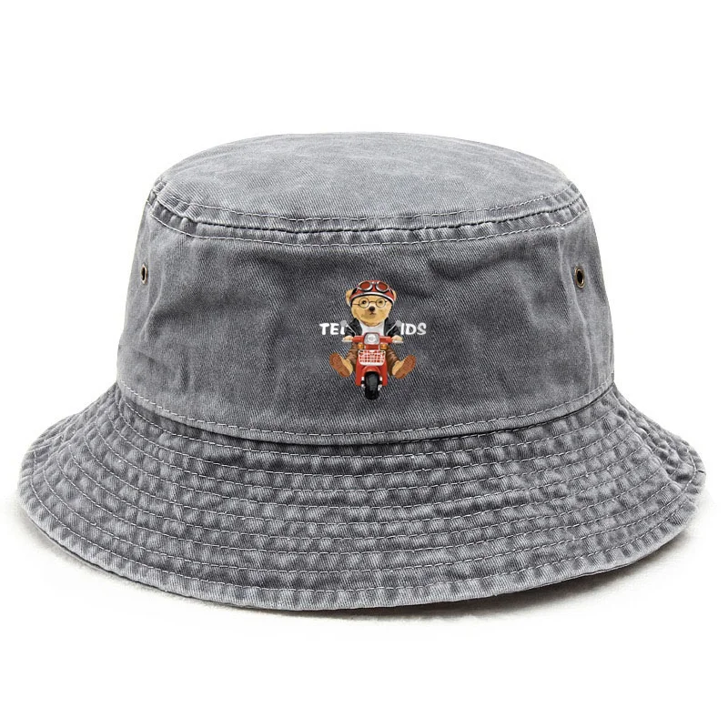 Customize Cotton Washed Bucket Hat Vintage Fishing Hat for Men Women Sun Protection Outdoor Retro Ride Cap Nostalgic Adventure