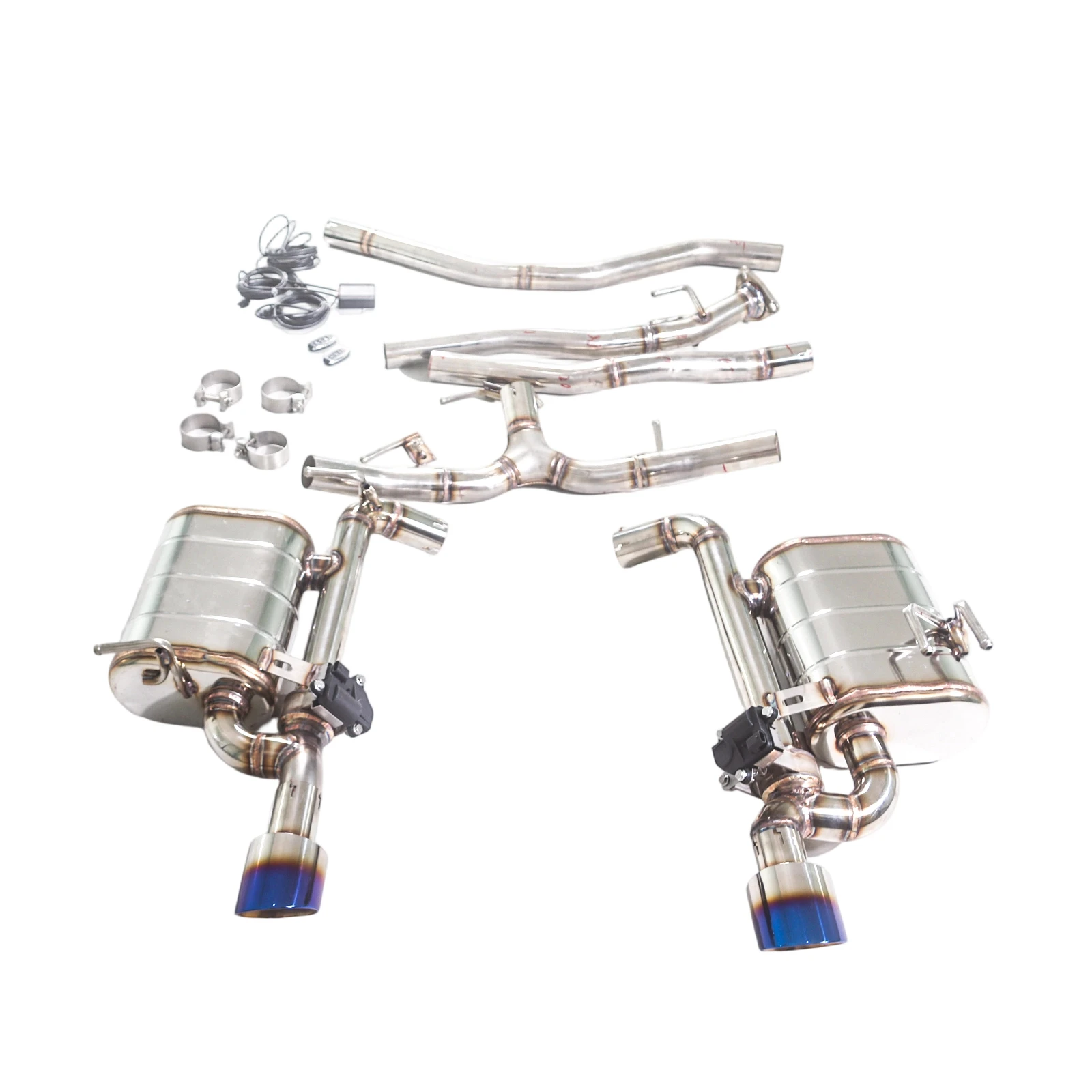 GFC Catback Exhaust Muffler for 10th Generation Honda Civic 1.0T Car Electric Valve Exhaust System features SUS304 pipe