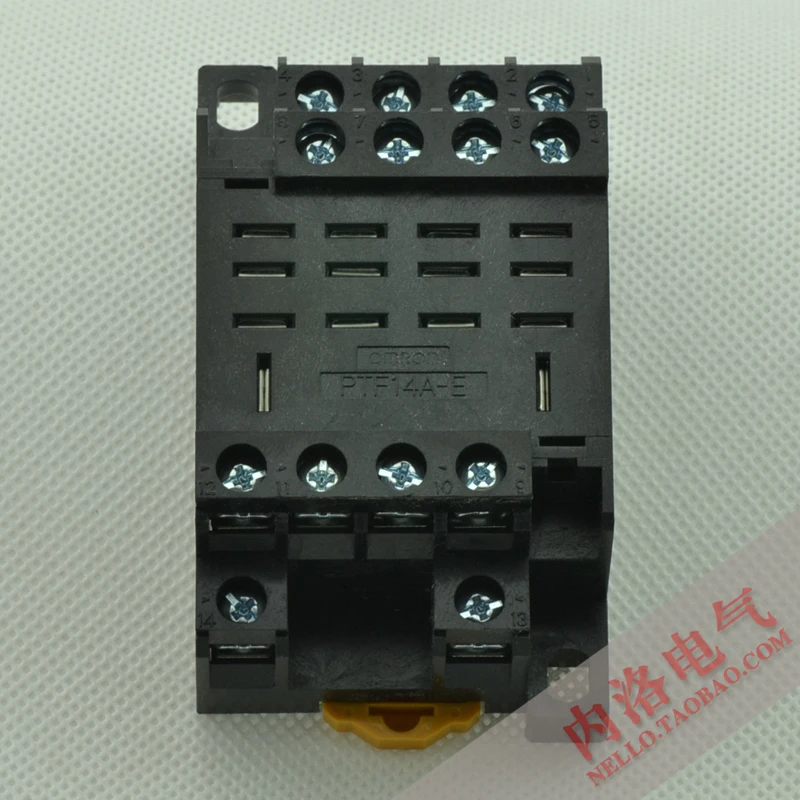 [SA]Original authentic   relay base PTF14A-E 14 holes 4A4B 10A--10pcs/lot