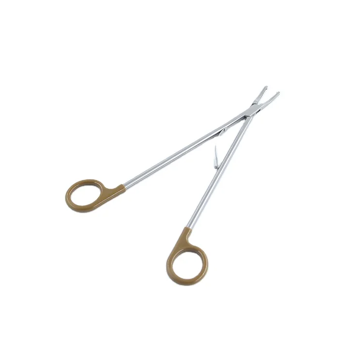 Laparoscopic Surgical Titanium clip applier without clip