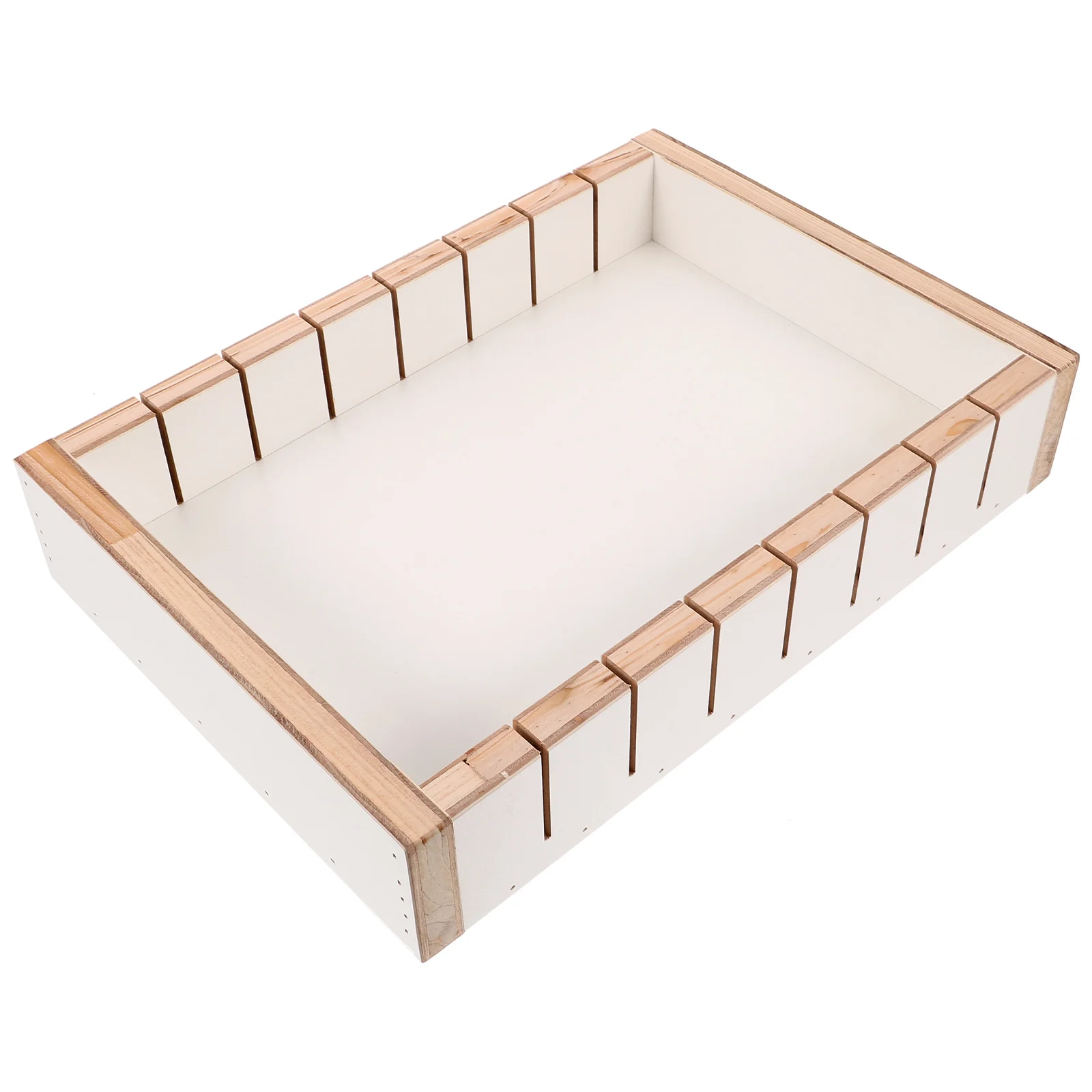 

Donkey Hide Gelatin Mold A8 Wood Nougat Maker Tray Cooling Shaping Handmade Tool Wooden Press Baking Molds Versatile Reusable