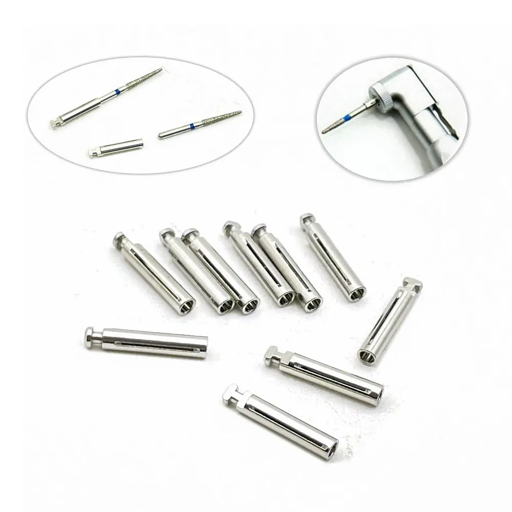 

10pcs Dental Tools FG-RA Dental Burs Adaptor from 1.6mm to 2.35mm Dental Burs Adapter Convertor