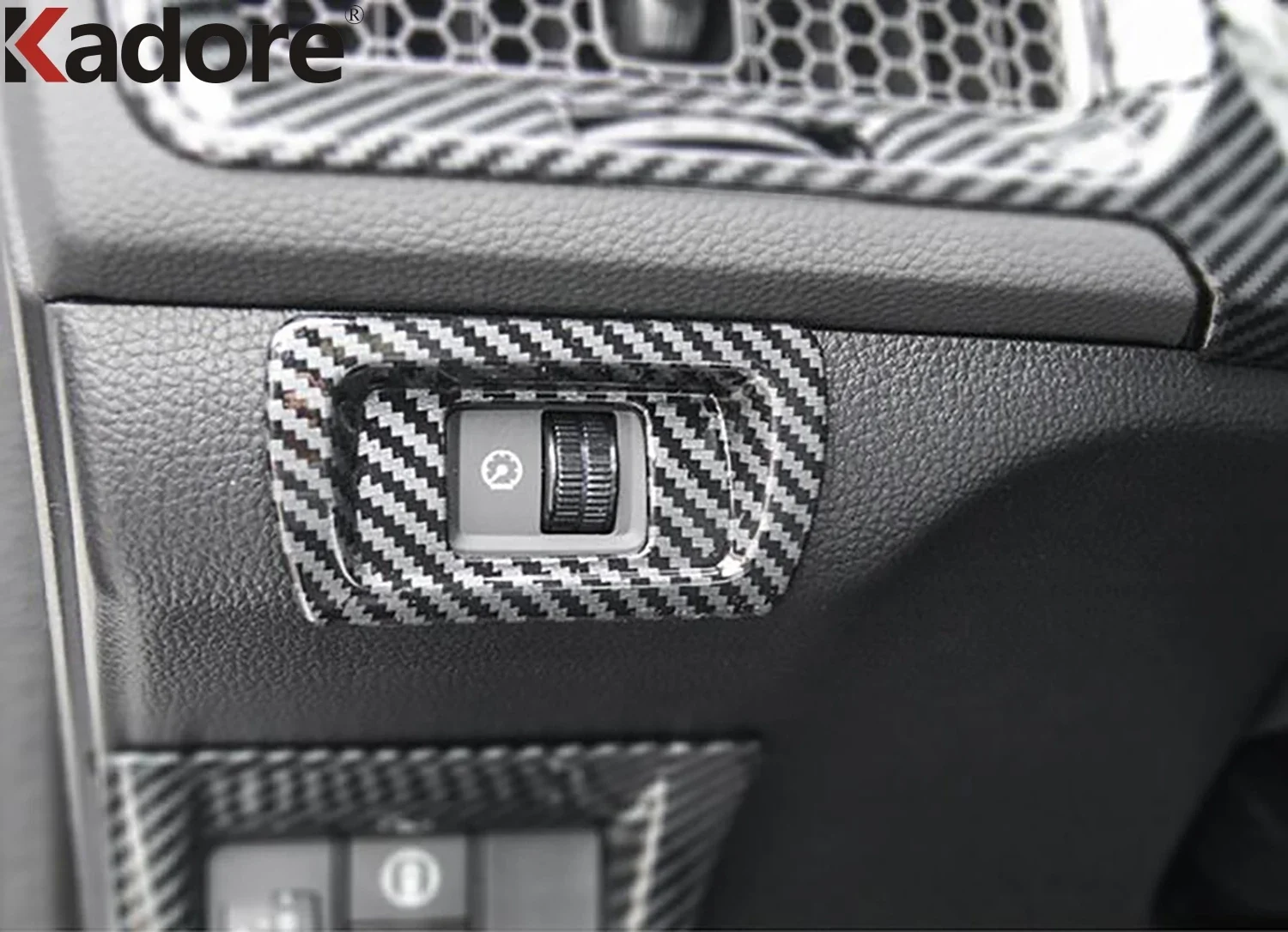 For Honda Civic Integra Sedan 2022 2023 2024 Car Head Light Lamp Switch Control Button Panel Cover Trim Interior Accessories