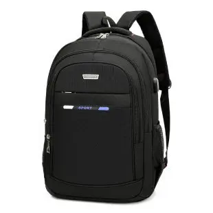 Bolsa de ombro de grande capacidade masculina, mochila versátil, bolsa de computador simples, lazer, estudante, negócio, nova