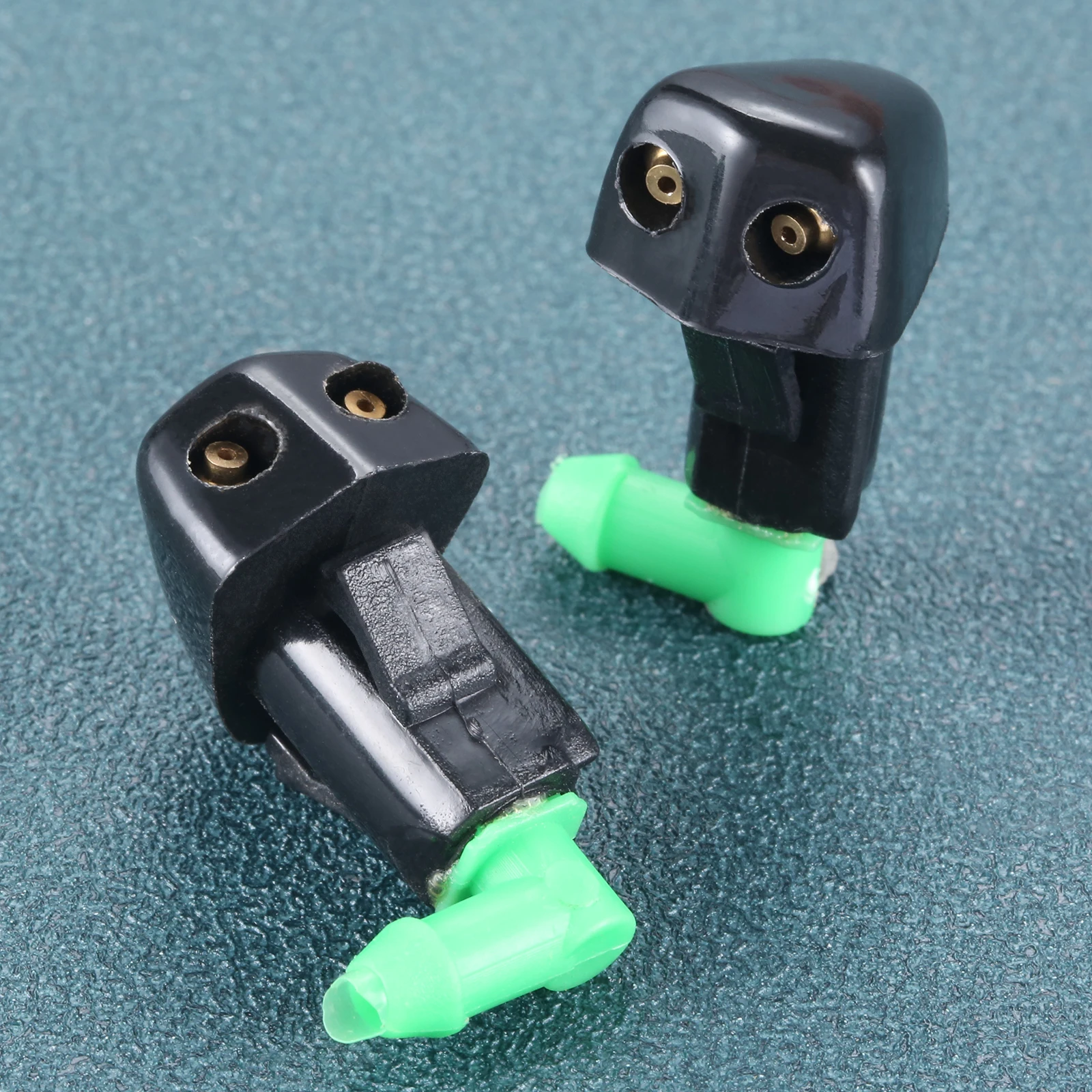 2 Buah Alat Perbaikan Nozel 2 Lubang Pencuci Kaca Depan Mobil Otomatis Cocok untuk Honda Accord 1998-2002 S84 C02 Plastik Aksesori Mobil