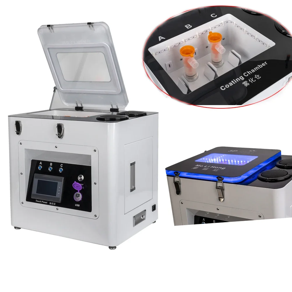 2025 hot sale Nano Liquid Screen Protect Multifunctional Complete Set Nano Coating Machine for Mobile Phone Screen Waterproof