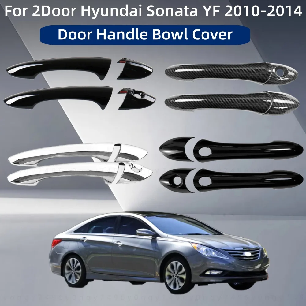 

Car Upgrade Chrome Accessories Car Accessory Door Handle Cover Trim Paste Style For Hyundai Sonata YF 2010 2011 2012 2013 2014
