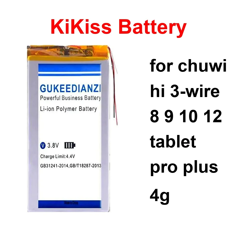 

Battery CW1529 2LINE HI12 NO Connector HI8 3 Wires For Chuwi HI 3-Wire 8 9 10 12 Tablet Pro Plus 4G