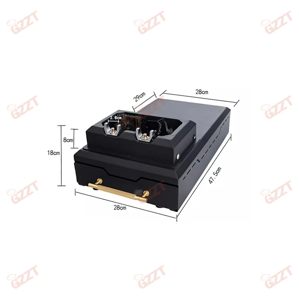 1. Commercial Espresso Basket Cleaner Knock Box Portafilter Cleaning Accessory for Cafe Bar Coffee Preparation