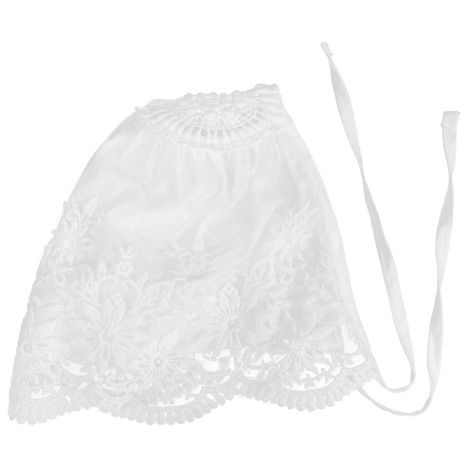 1pc Baby Girl Sun Hat Elegant Lace Lightweight Windproof Rope Baby Summer Hat Baby Hat Lace Newborn Hat