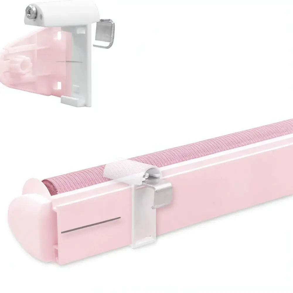 Adjustable Shade Installation Bracket White Plastic Mounting Clip For Blinds Curtain Rail Track Home Window Decoration Part