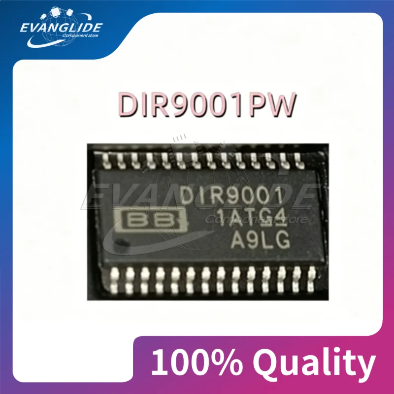 2 PCS/LOT DIR9001PW DIR9001PWR TSSOP28 Audio Receiver Chip