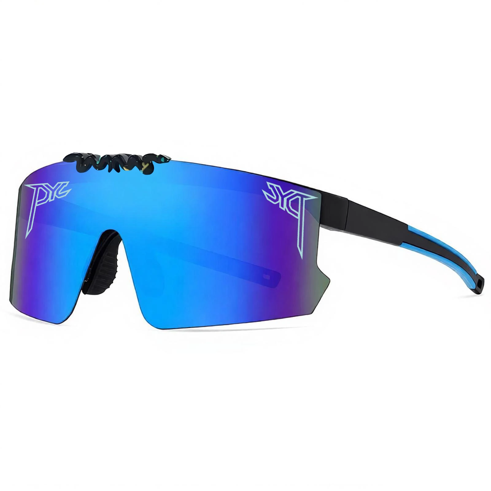 Flip-Up-Down-Brille für den Außenbereich, Radfahren, Baseball, Sonnenbrille, PITS OCTAL VIPERS TRABEC, für Herren und Damen, Sport-Sonnenbrille, Fahrradbrille