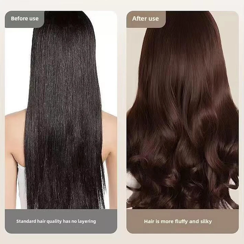 Ferro de ondulação rotativo automático onda ondas anti-emaranhado modelador de ferro de ondulação rotação elétrica não machuca o cabelo para confortável