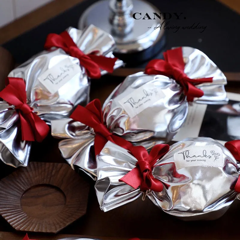 10/20Pcs Premium Wedding Candy Box Baby Shower Favors Gift Bag Packaging Guest Party Supplies - view 6