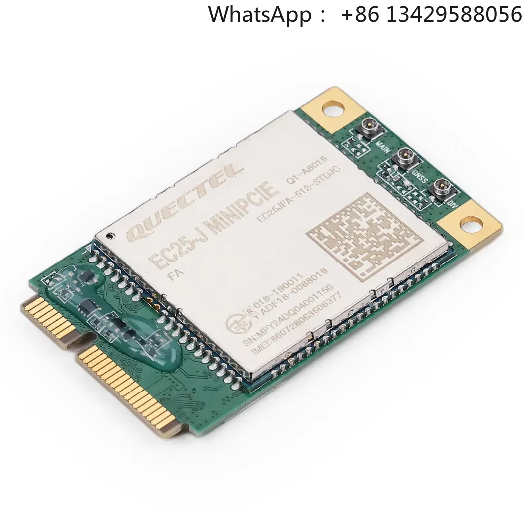 LTE Cat 4 EC25-JFA-mini-PCIe - 2G/3G/4G Communication, Built-in Multiple GNSS, Japan Operators