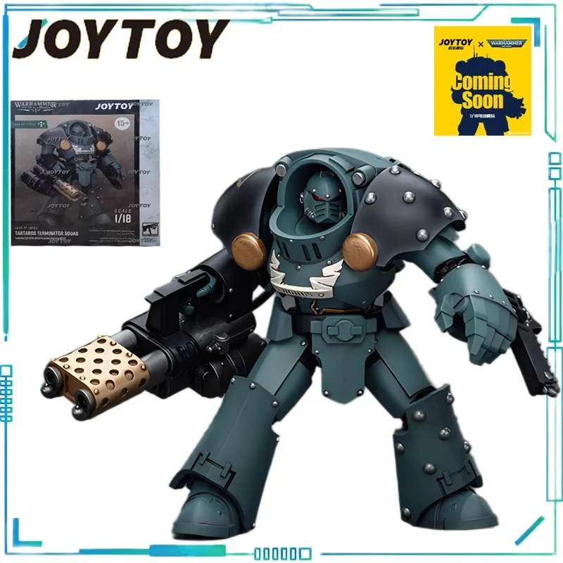 JOYTOY Oryginalny JOYTOY X Warhammer 40K Series Astat HH Horus' Son of Hades Terminator Squad 1/18 Ruchomy model dla chłopca Gra prezentowa