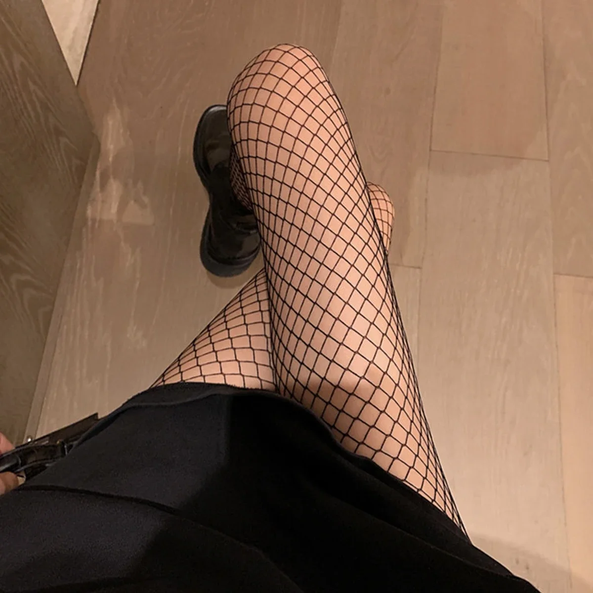 Fishnet Network Comfy Funky See Through Net Socks Harajuku Girls Hipster Stovepipe Lingerie Mesh Events Hottie Undergarment