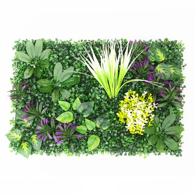 

Simulation Plant Wall Landscaping Decoration Artificial Turf -for Companies Shopping Malls (Image Walls) and Home Decoration