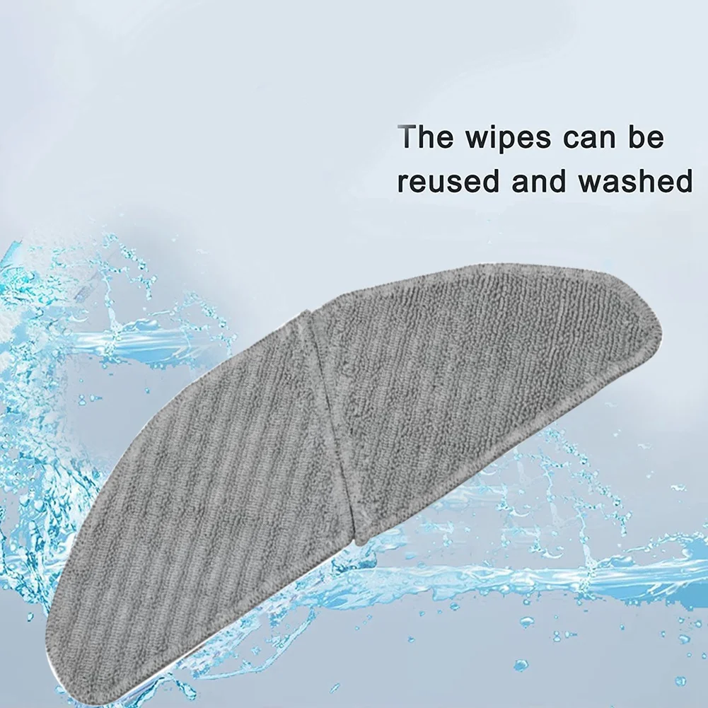 2PCS Mop ผ้าสําหรับ Midea S8 +/ M7PRO หุ่นยนต์สูญญากาศอุปกรณ์เสริมอะไหล่ทดแทน Mopping Cloths_A66K