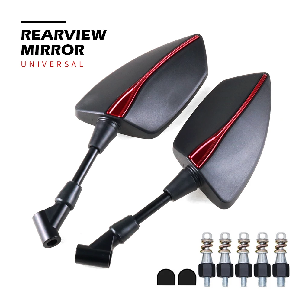 

CB300R CB400F Motorcycle Rearview Mirrors Universal 8mm 10mm For Honda CB 125 250 300R 400F 500F Side Mirrors Motorbike Parts