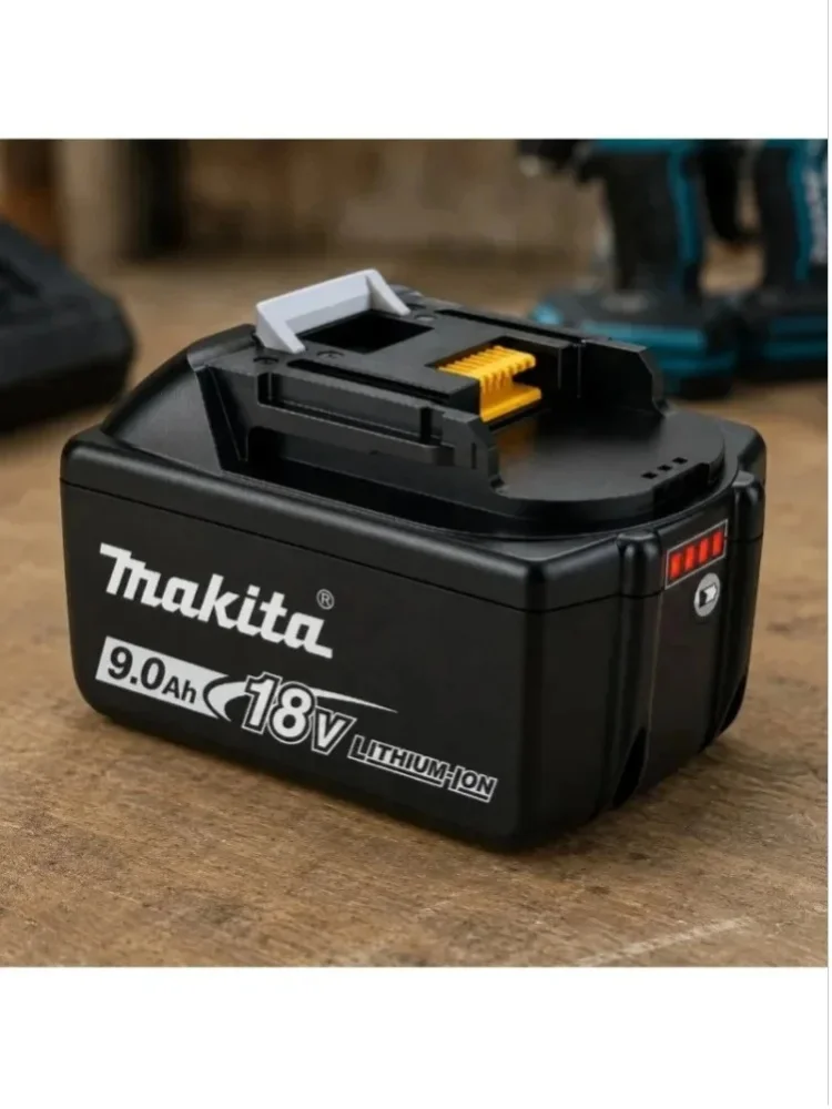 Original Makita 18V 9,0Ah Lithium-Akku BL1890 Kompatibel mit BL1860 BL1850 LXT 15C Wiederaufladbarer Werkzeugakku EU-Lager Schneller Versand