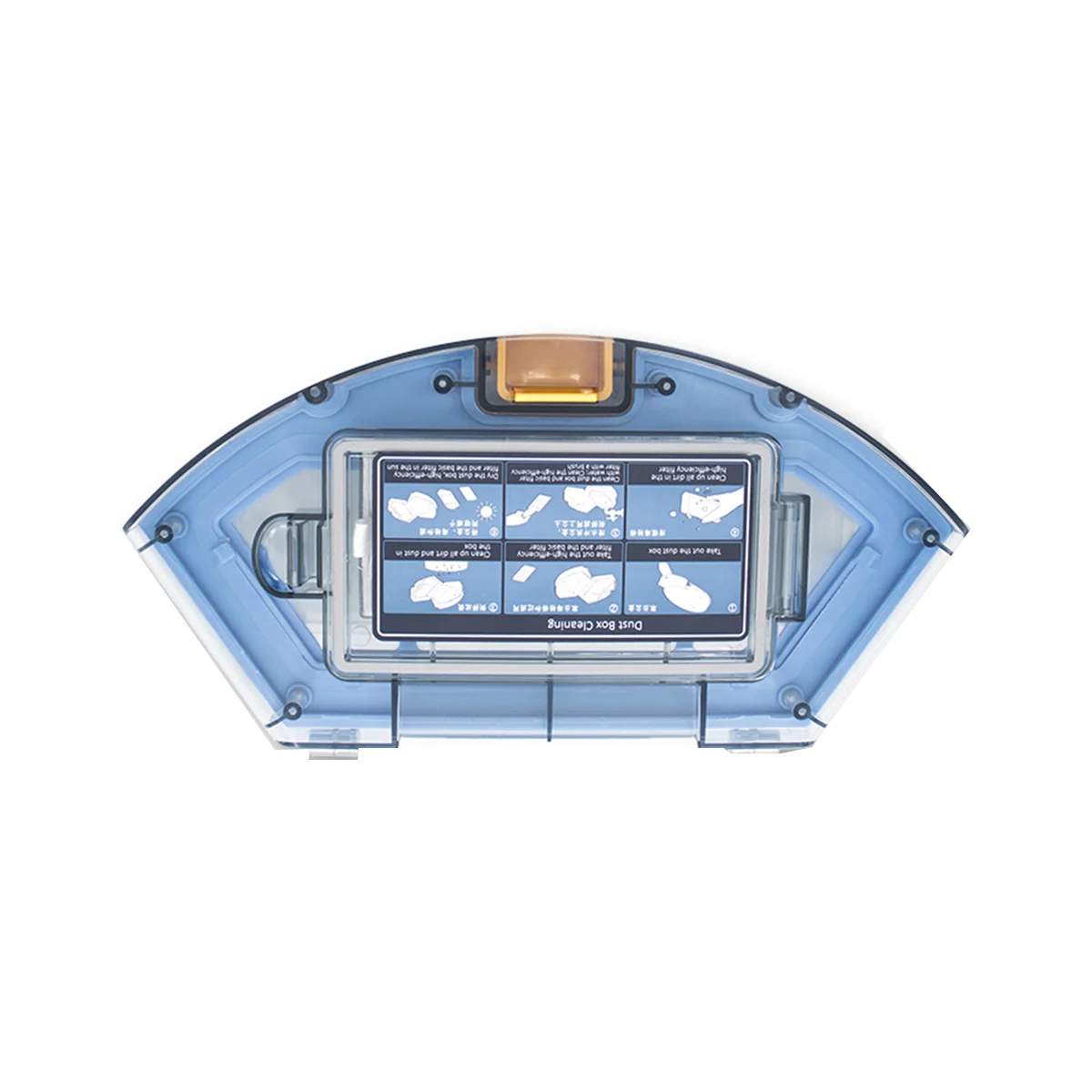 Dust Container Tank for Mamibot Exvac660 EXVAC680S 880 for Tesvor X500 Pro Vacuum Cleaner Dust Box ,Small Suction Port