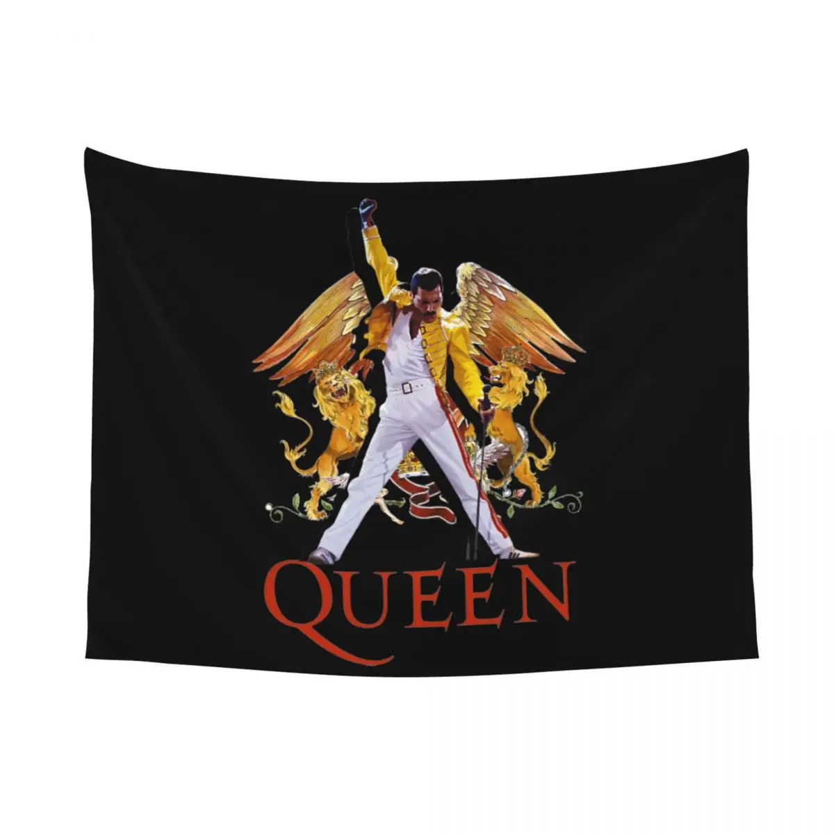 Freddie Mercury Tapestry Home Decor Customized Hippie Wall Hanging Tapestries for Living Room