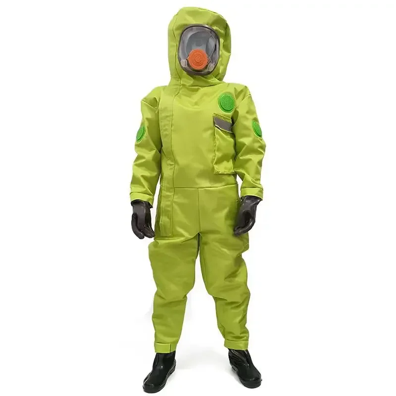Double-layer one-piece wasp suit lithium battery blowout protective mask removable one-piece thickened wasp protective suit