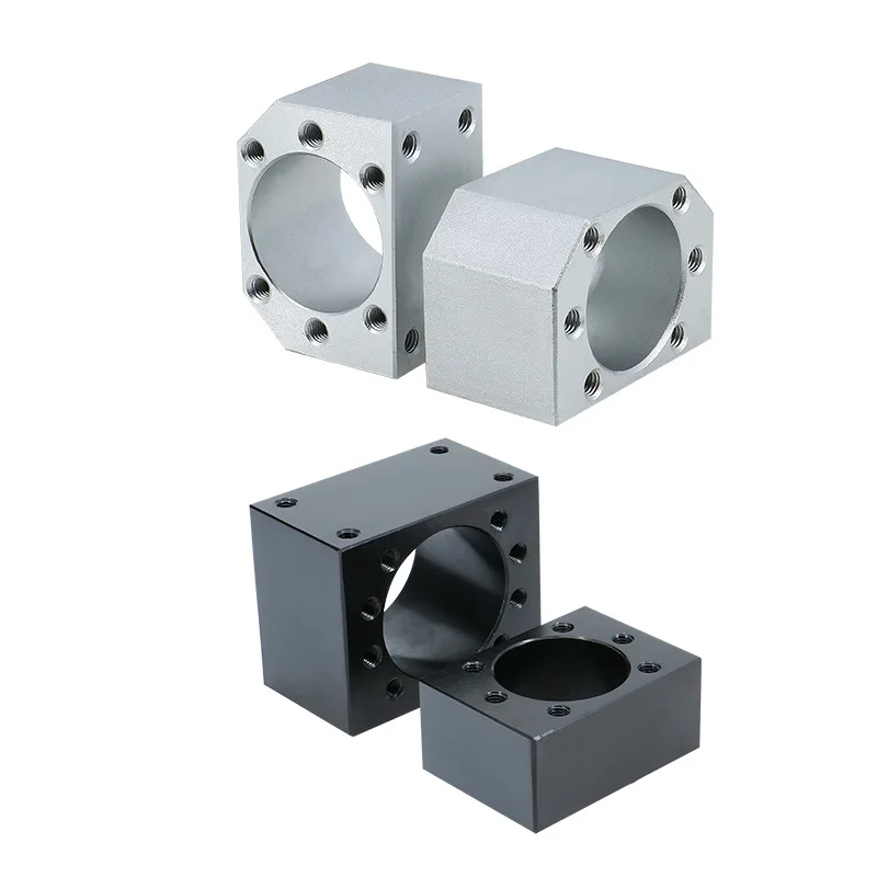 Aluminum Ball Screw Nut Seat Bearing Housing Fix Nut for GDSG 3205 /3232 /4005/ 5005 /4040 /5050