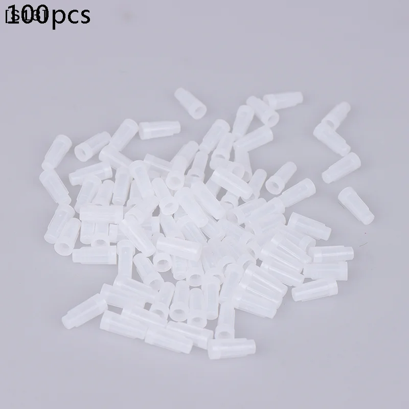 100pcs  Syringe Head Cap Syringe Dispenser Dispensing Needle Sealing Plug Syringe Cap Combination[Q]Q@