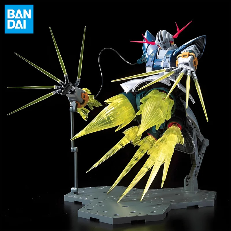 Bandai Original RG 1/144 MSN-02 Mobile Suit Gundam Last Shooting Zeong Effekt Set Action Figure Montage Modell Spielzeug Sammlerstück