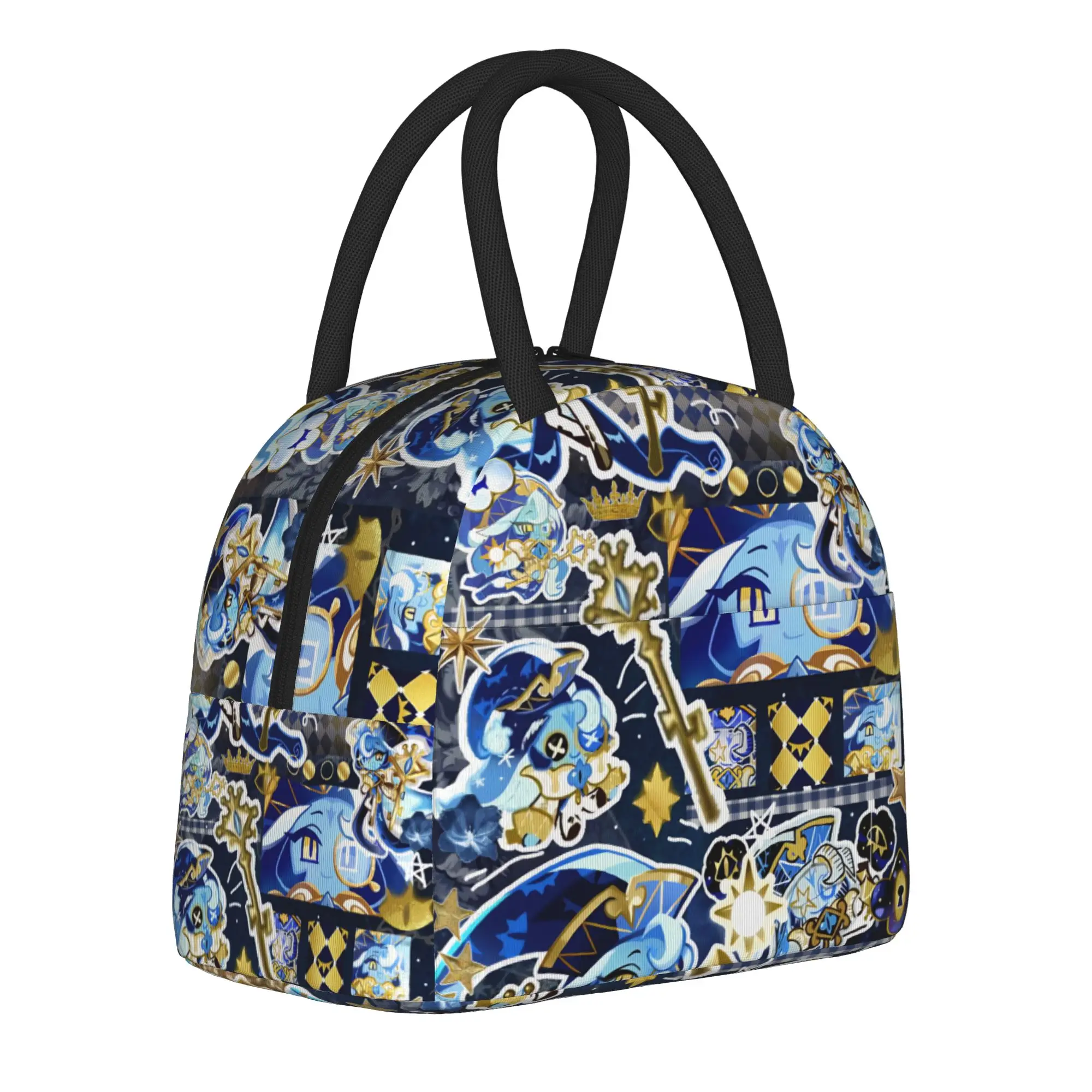 Shadow Milk Cookie Merch Insulated Lunch Bags For Outdoor  Food Storage Bag Portable Cooler Thermal Bento Box