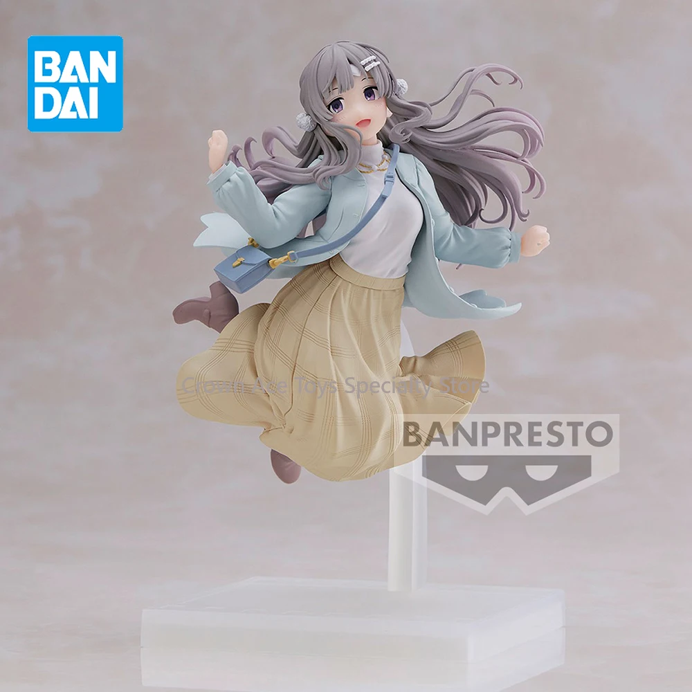 Bandai Banpresto Emotional Lens The Idolmaster: Shiny Colors Yukoku Kiriko 13cm Anime Action Figure Nice Model Trendy Toys Gifts