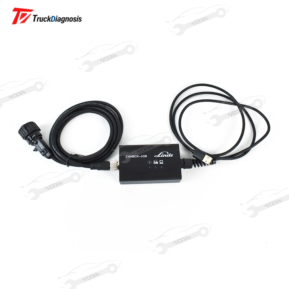 Forklift diagnostic scanner Tool Linde Canbox doctor With CF19 Laptop forklift for Linde pathfinder software