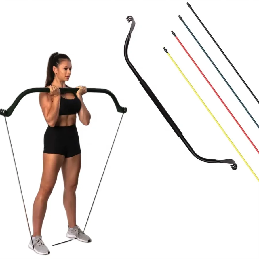 

Multifunction Home Gym Equipment with Gorilla Bow Workout Squat Gym Squat Resistance Band Exercise Bands for Fitness 1