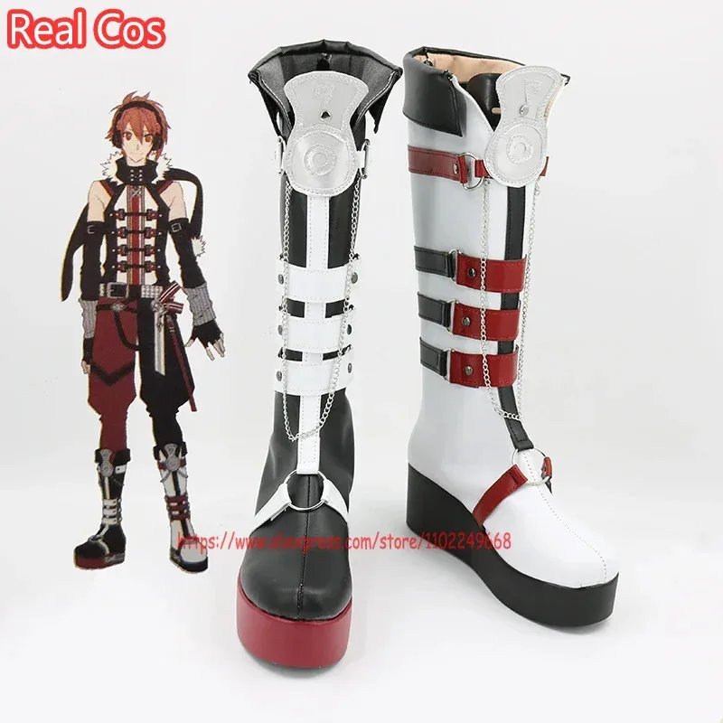

RealCos IDOLiSH7 Nanase Riku Cosplay Shoes Boots Halloween Costume Accessory Props