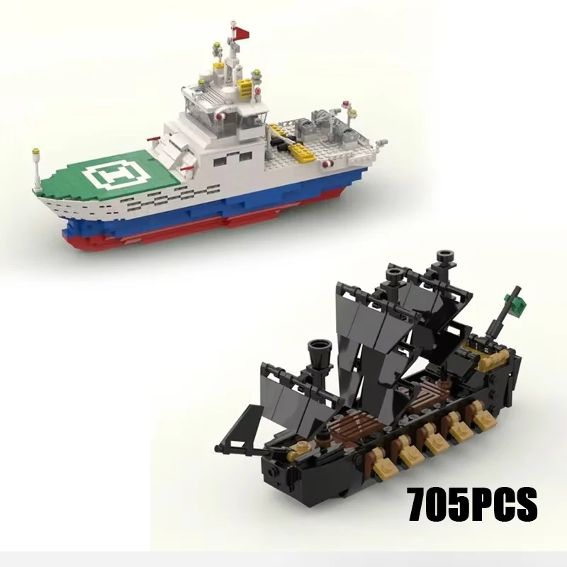 

Конструктор Moc серии корабля, модель мини-парусника, яхты, технические кирпичи, сборка «сделай сам», Детские праздничные подарки