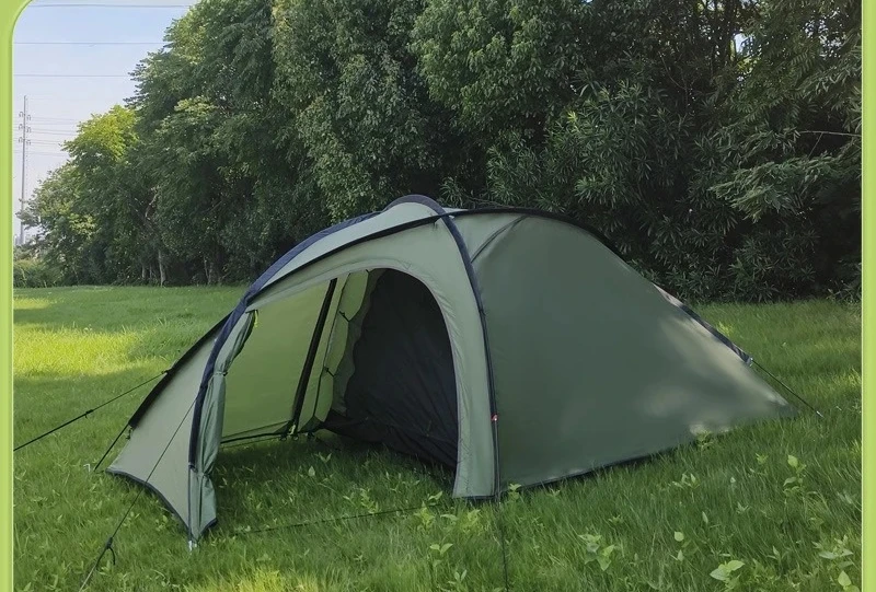 Outdoor folding portable quick-opening tent, casual and comfortable, windproof and rainproof, autumn and winter park camping