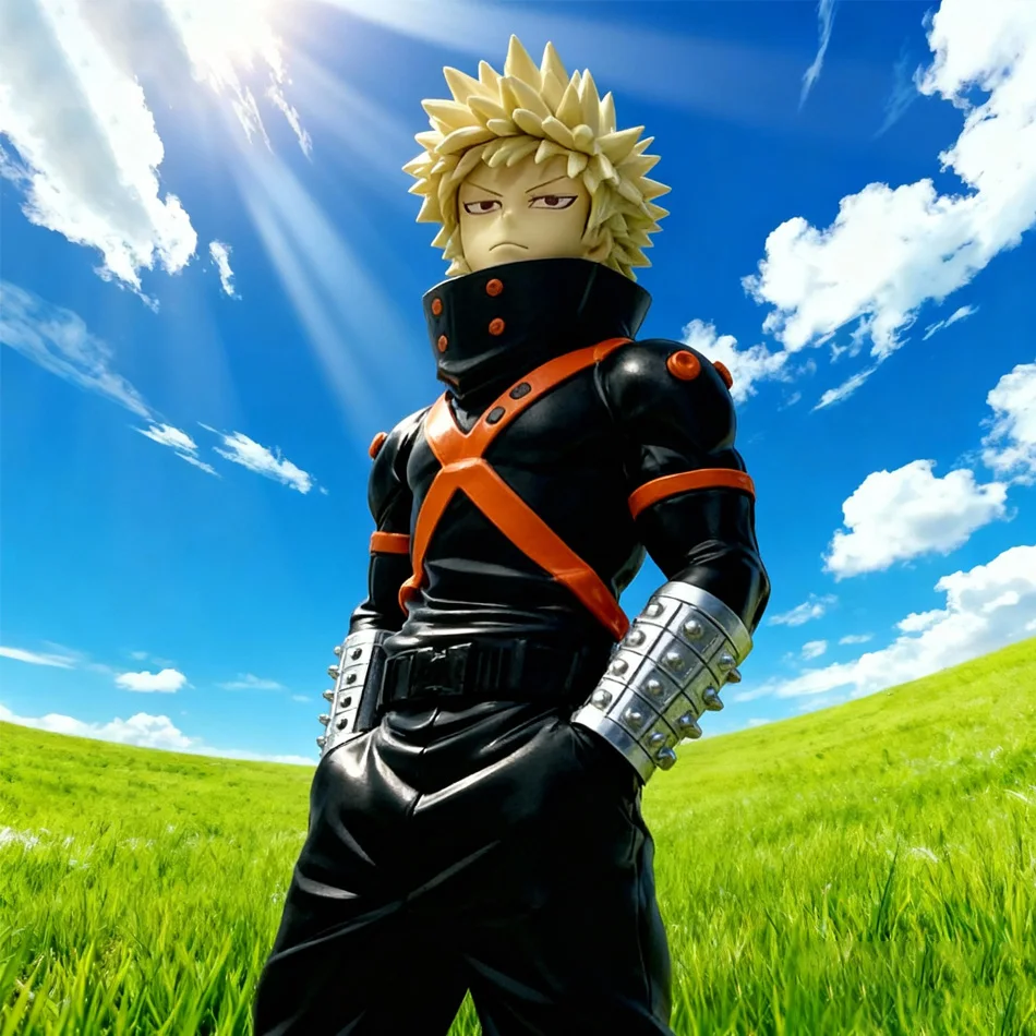 لعبة عصرية رائعة لعام 2026 - بيع المصنع مباشرة، My Hero Academia Bakugou Katsuki ديكور مكتبي مفصلي وهدية #4