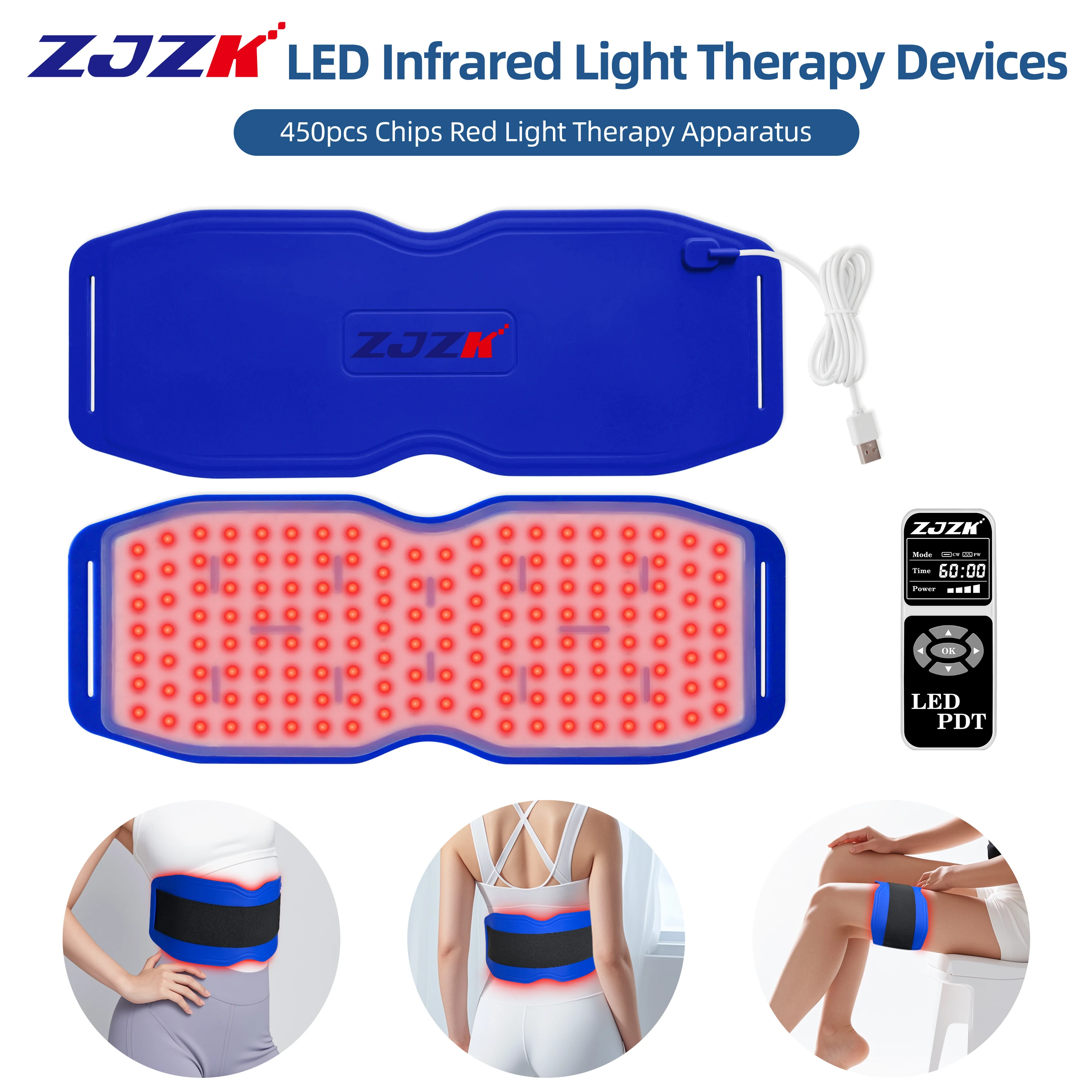 

ZJZK 15w Mls Class 4 Laser Therapy Dmc 660nmx150chips Infrared Laser For Body 850nmx150chips+940nmx150chips Rehabilitation