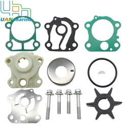 Water Pump Impeller Kit w/housing For Yamaha 2-Stroke 50 60 70HP Outboard 6H3-W0078 6H3-W0078-A0 6H3-W0078-00 18-3465