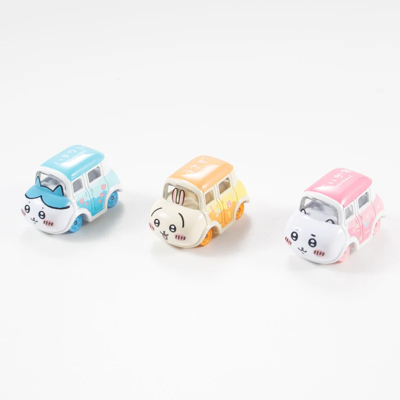 Takara Tomy Dream Tomica Chiikawa Used Bookstore Chiikawa Shisa Car Alloy Toys Motor Vehicle Diecast Metal Model for Children