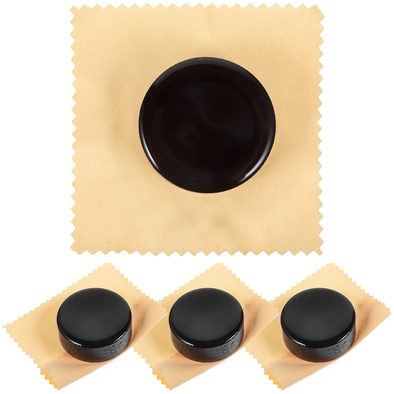

4 Pcs Rosin Instrument Maintenance Supplies Violin Accessories Beginners for Stringed