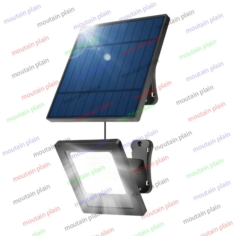 

Уличные фонари на солнечной батарее, 30 светодиодный, защитный Удлинительный шнур, водонепроницаемое освещение для двора, управление Гард с регулируемой солнечной панелью