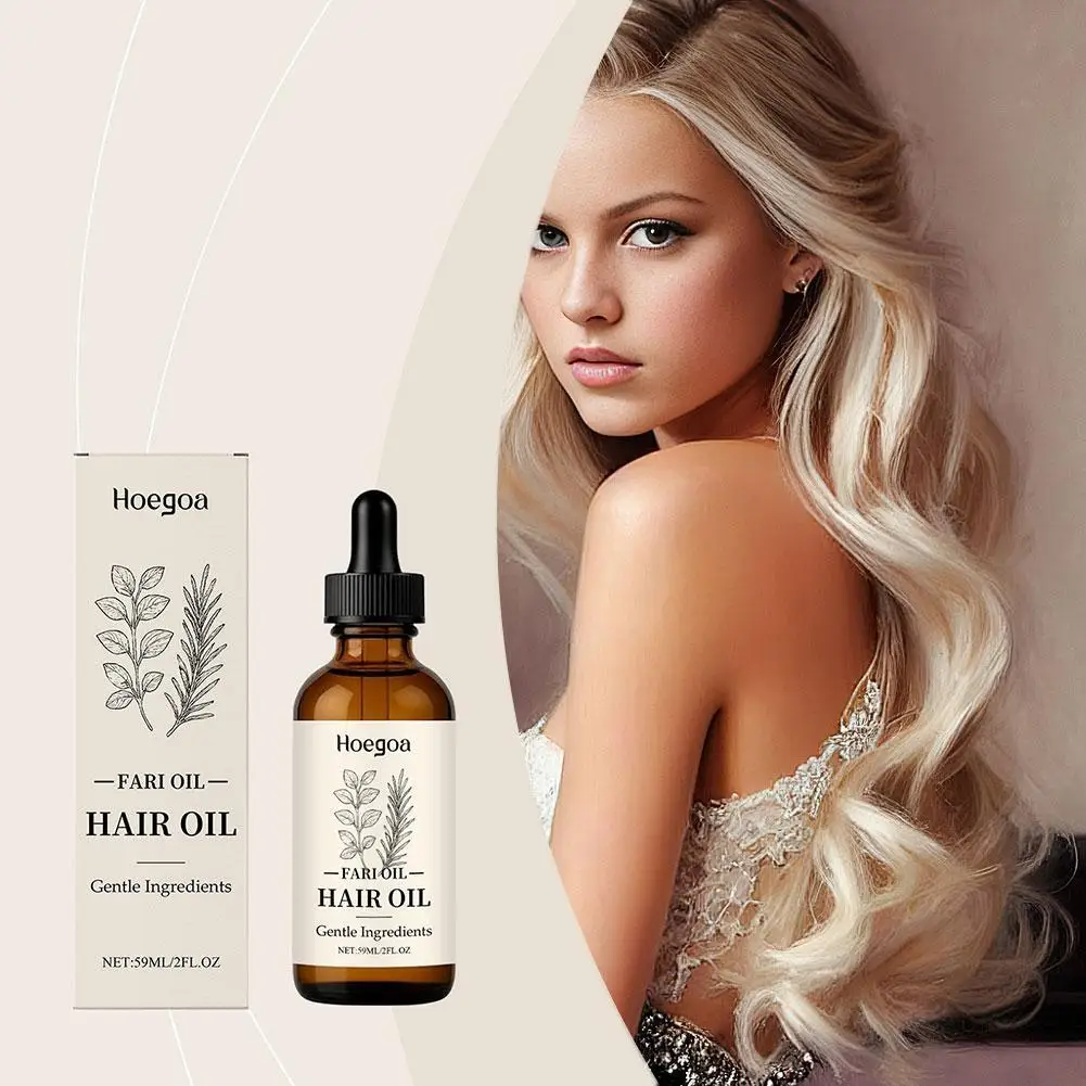 

59ml Scalp care oil Strengthen Thicken Smooth Hair Improve Frizz Prevent Baldness Nourishing Scalp Repair Dense Hair Serum