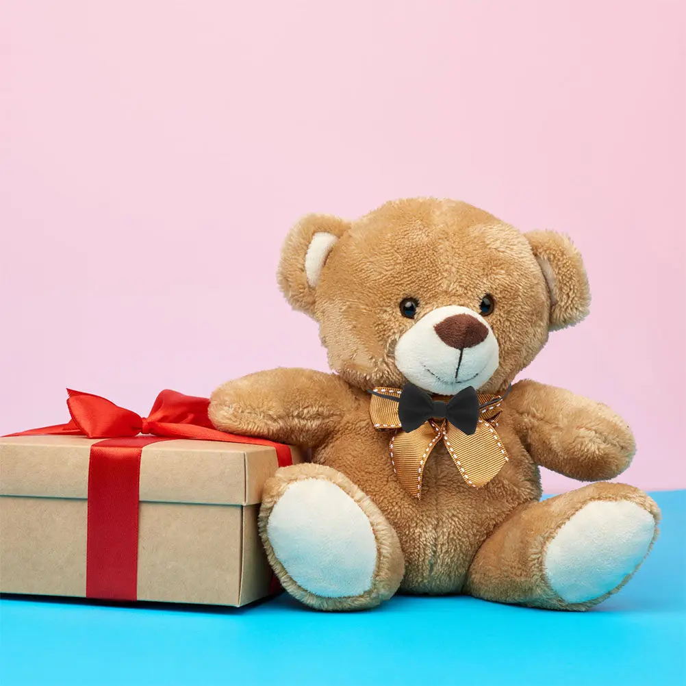 

2 шт. миниатюрных бабочек для кукол 20 см, стильные, хлопковые, для декора кукольного домика, для ролевых игр, для рукоделия, милые, нарядные