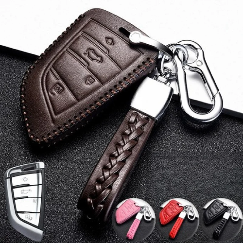 

Чехол для ключей от машины A + из натуральной кожи для BMW X2 X3 X4 M5 X5 X6 X7 1 2 3 4 5 6 8